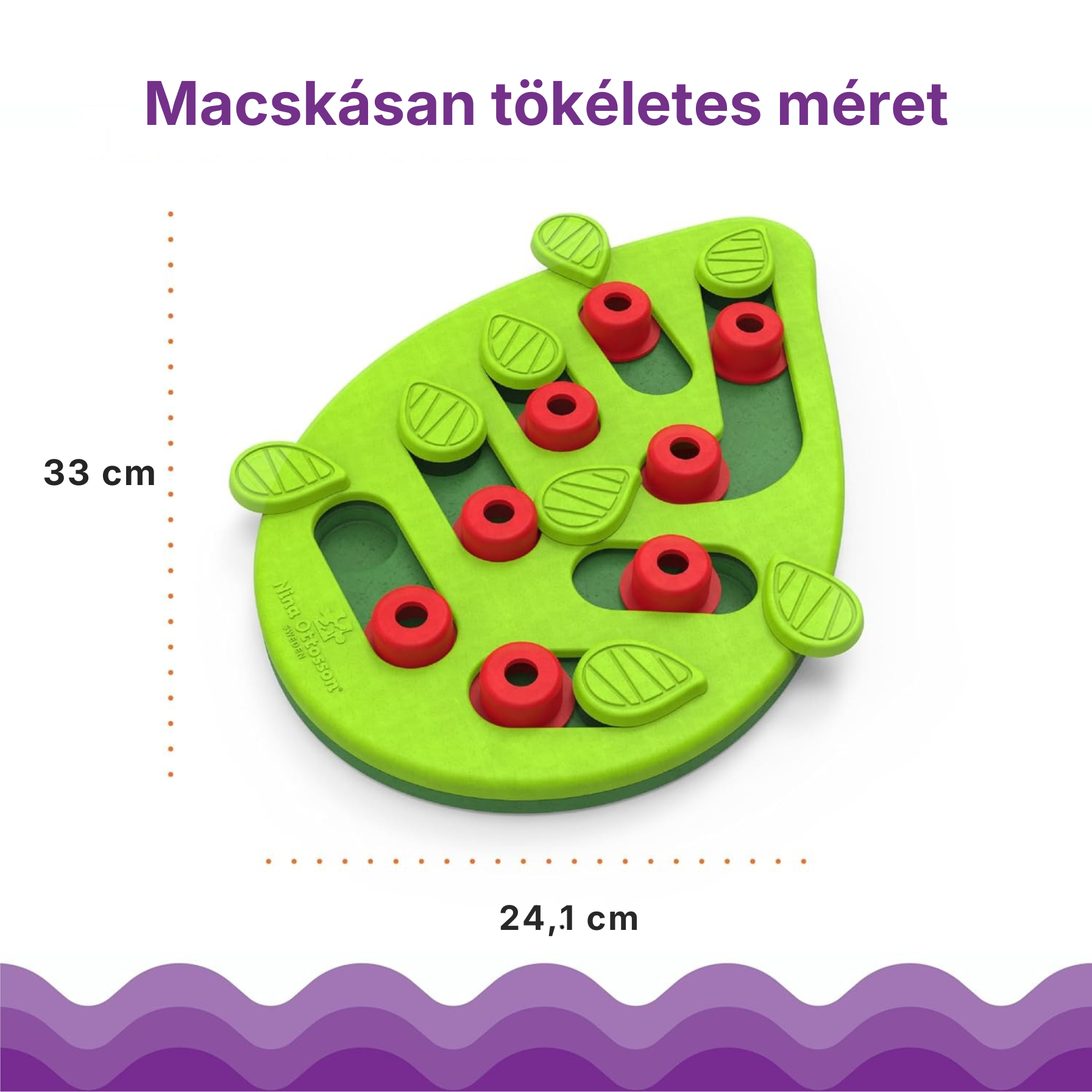 Catzy IQ Puzzle – Interaktív Jutalomfalat Kereső Macskajáték