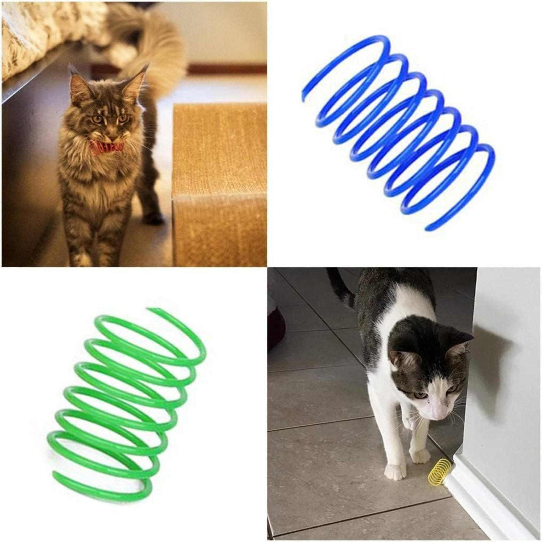 Catzy Springer – Interaktív Ugráló Rugós Játék Macskáknak