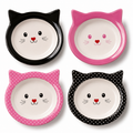 Catzy Meow Bowl – Cicafej Alakú Melamin Macskatál
