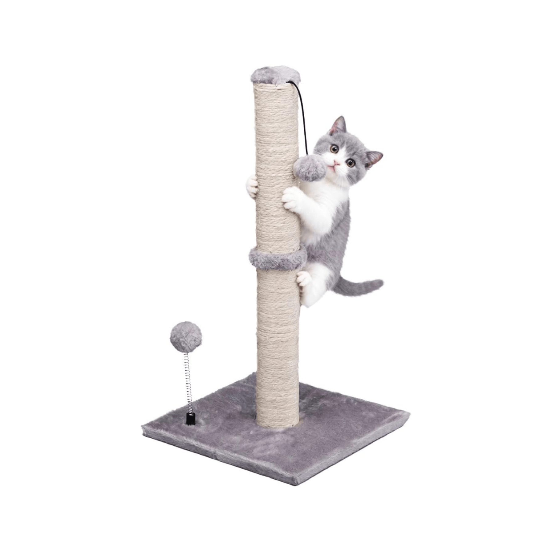Catzy Tower - Oszlop Alakú Kaparófa Labdával (88cm)